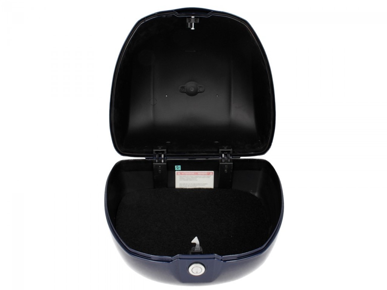 Top case Vespa 32 L bleu brillant 222/A sans dossier