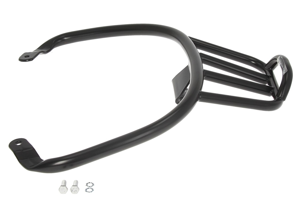 Porte-bagages sport noir pour Vespa Primavera / Sprint (Euro 5 / 5+)